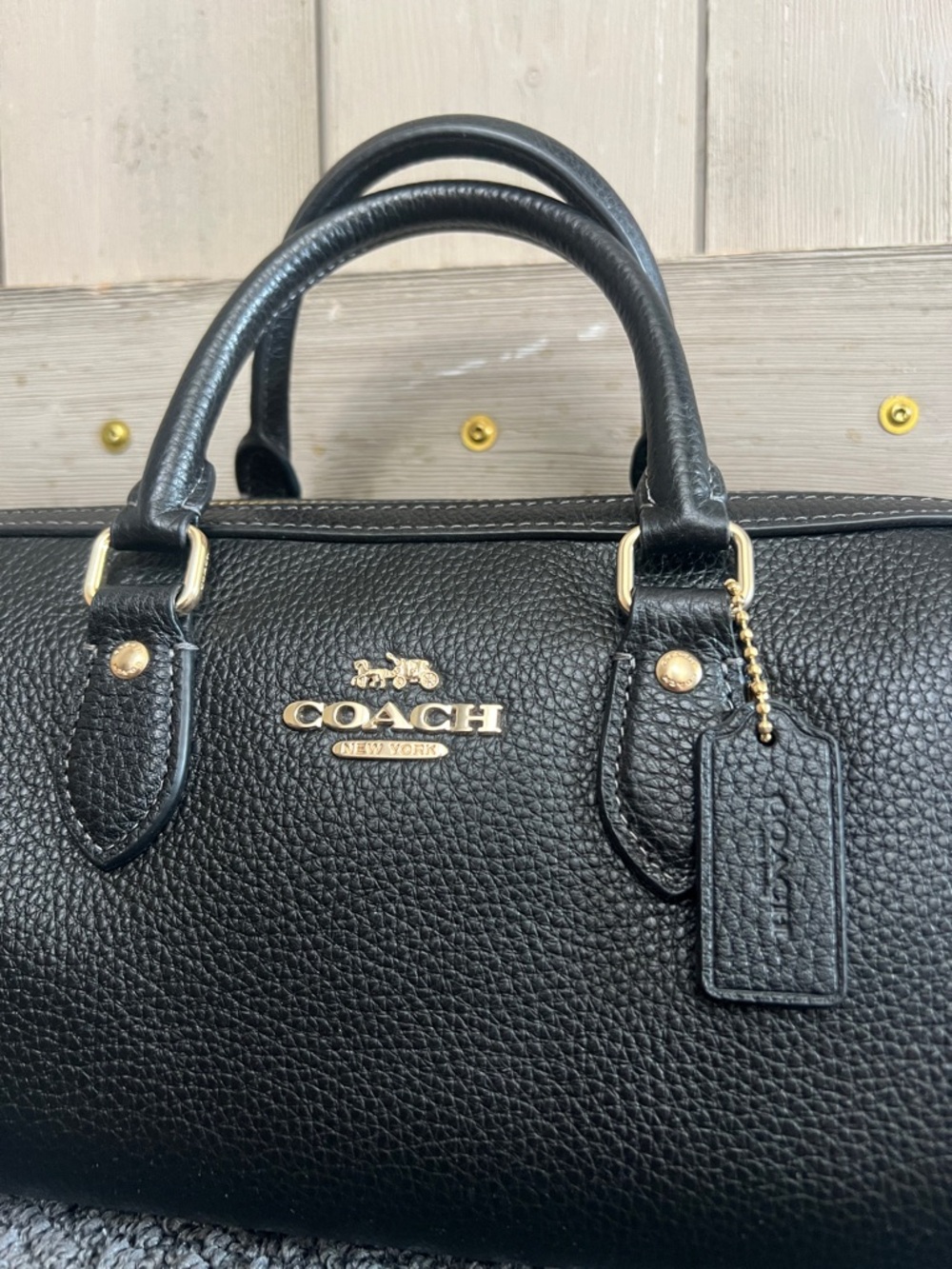 Coach Long Rowan Satchel - Picture 2 of 5